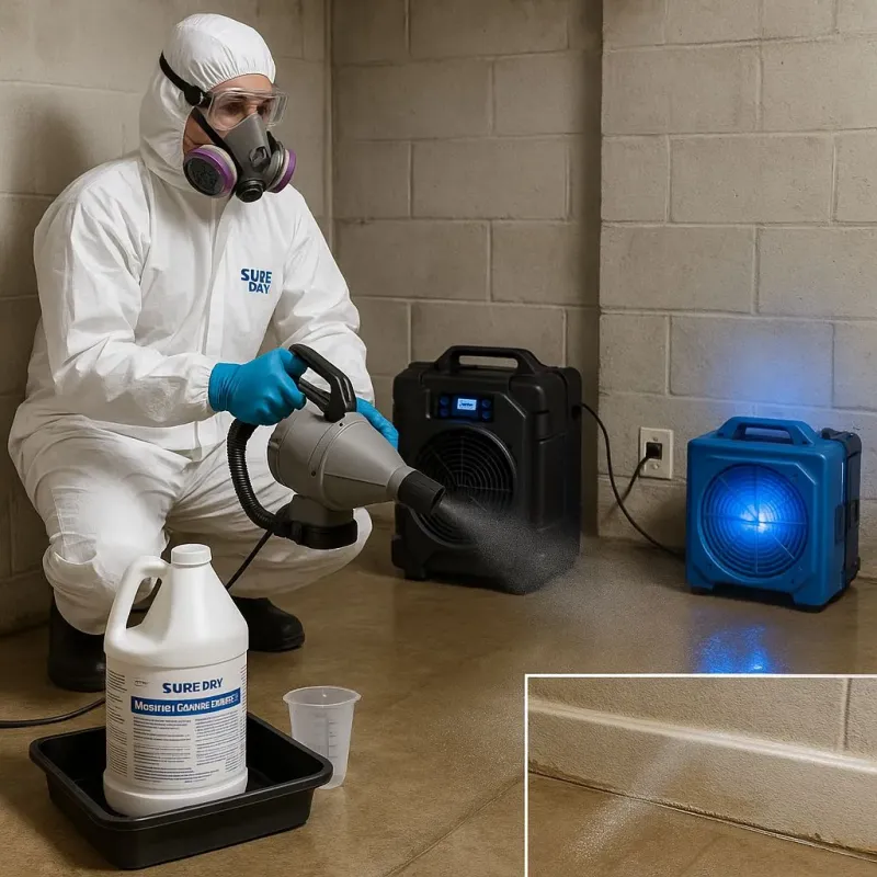 Sanitization and Odor Removal process in New Ellenton, SC