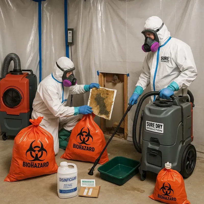 Contaminated Water Handling Protocols process in New Ellenton, SC