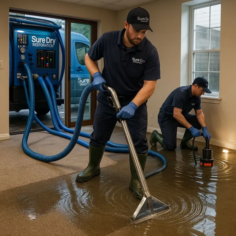 Water Extraction and Removal process in New Ellenton, SC